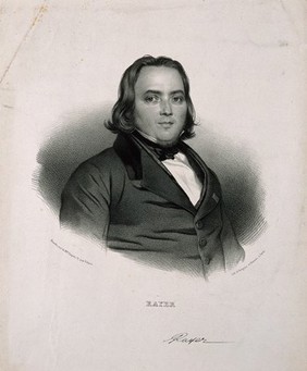 Pierre-François-Olive Rayer. Lithograph.