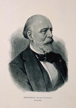 view Jules-Antoine Regnauld. Photogravure by Reymond, 1896.