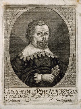 Wilhelm Rehe. Line engraving.