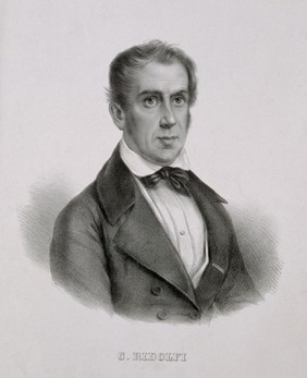 Cosimo, Marchese di Ridolfi. Lithograph.