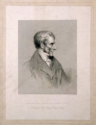 John Argyll Robertson. Lithograph (?) after F. Croll after Mrs Fraser.
