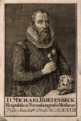 Michael Roetenbeck. Line engraving.