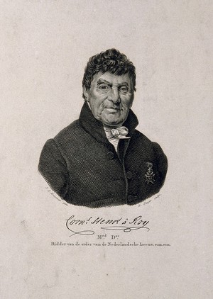view Cornelis Hendrik à Roy. Engraving by D. Sluyter after J. A. Kruseman.