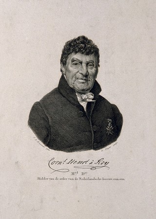 Cornelis Hendrik à Roy. Engraving by D. Sluyter after J. A. Kruseman.