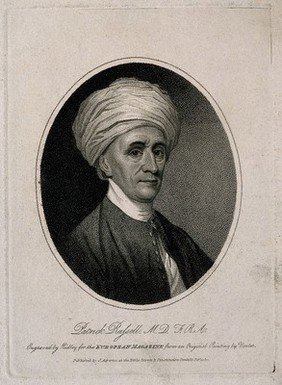 Patrick Russell. Stipple engraving by W. Ridley, 1811, after L. Vaslet.