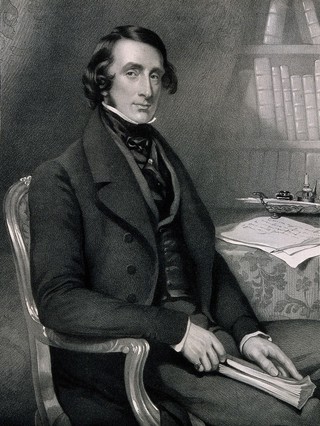 George Julius Poulett Scrope. Lithograph by J. S. Templeton, 1848, after E. U. Eddis.
