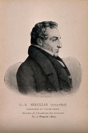 view Georges Simon Serullas. Halftone after lithograph by Palley.