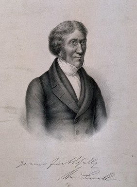 William Sewell. Lithograph by L. Aldous.