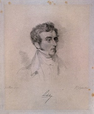 view Anthony Ashley Cooper, 7th Earl of Shaftesbury. Stipple engraving by F. C. Lewis after J. Slater.