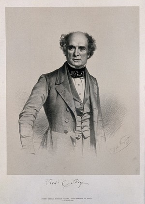 view Frederick Carpenter Skey. Lithograph by T. H. Maguire, 1850.