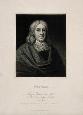 Thomas Sydenham. Engraving by E. Scriven after J. Jackson after Mary Beale.