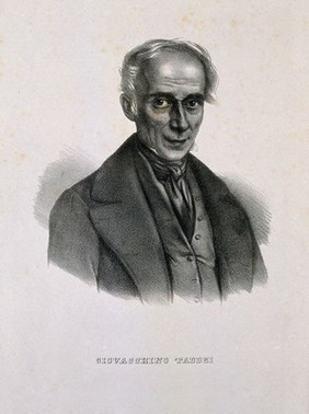 Gioacchino Taddei. Lithograph.