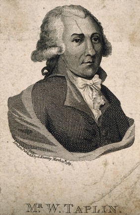 William Taplin. Line engraving by W. Walker, 1789.