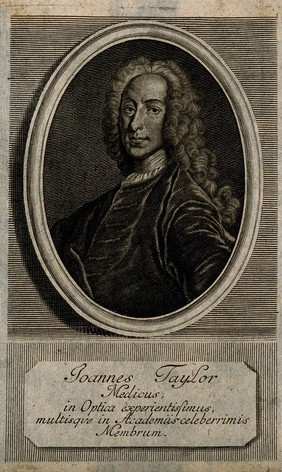 John Taylor. Line engraving after P. Ryche.