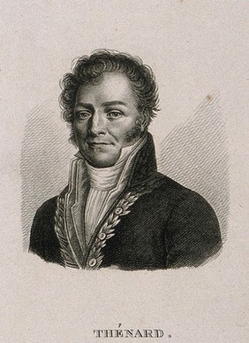 Louis-Jacques, Baron Thénard. Stipple engraving.