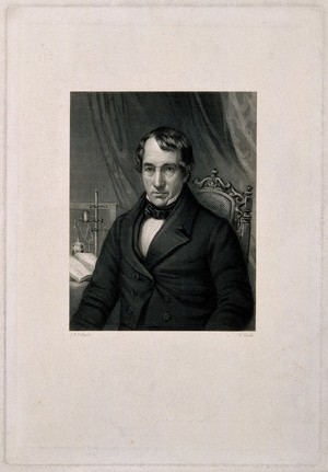 view Thomas Thomson. Stipple engraving by C. Cook after J. G. Gilbert.