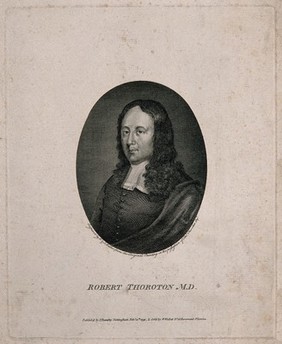 Robert Thoroton. Line engraving by W. Walker and J. Walker, 1791.