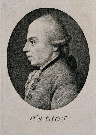 Simon André Tissot. Etching after A. Guanzati.