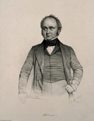 view Robert Bentley Todd. Lithograph by T. H. Maguire, 1848.