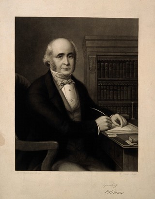 Robert Bentley Todd. Mezzotint by G. Zobel, 1860, after D. Y. Blakiston.