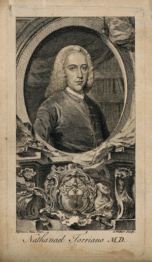 view Nathanael Torriano. Line engraving by A. Walker after A. Highmore, junior.