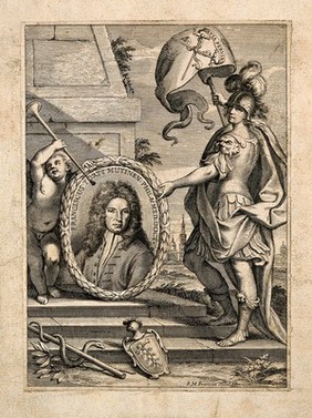 Francesco Torti. Line engraving by F.M. Francia, 1732.