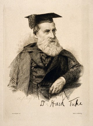 Daniel Hack Tuke. Etching by C. Callet.