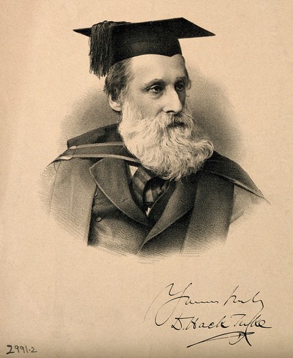 Daniel Hack Tuke. Lithograph, 1888, after C. Callet.