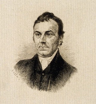 Samuel Tuke. Etching by C. Callet.