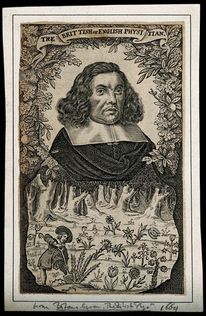 view Robert Turner. Line engraving, 1664.