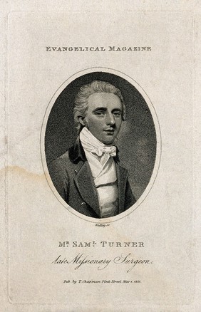 Samuel Turner. Stipple engraving by W. Ridley, 1801.