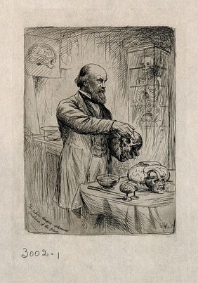 Sir William Turner. Etching by W. Hole, 1884.