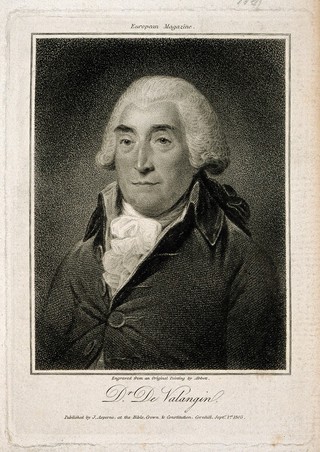Franciscus Josephus Pahud de Valangin. Stipple engraving, 1805, after L. F. Abbott.