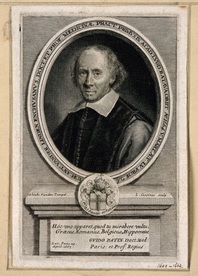 Jan Antonides van der Linden. Line engraving by L. Cossinus after A. van den Tempel.