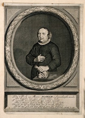 Cornelis van der Ploegh. Line engraving.