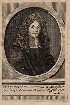 Philip Verheyen. Line engraving by A.M.