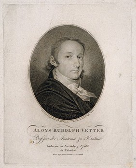 Aloys Rudolph Vetter. Stipple engraving by D. Weiss, 1803, after J. Kappeller.