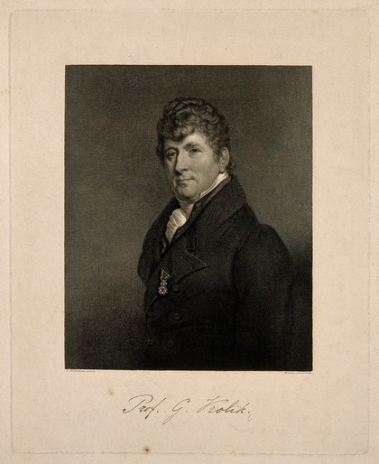 Gerald Vrolik. Line engraving by W. van Senus after C. H. Hodges.