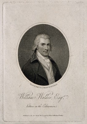 William Walker. Stipple engraving by W. Ridley, 1798, after Miss E. Barratt.