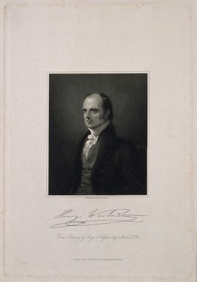 Henry Warburton. Stipple engraving by W. H. Mote, 1840, after Sir G. Hayter.