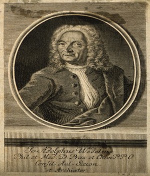 view Johann Adolph Wedel. Line engraving by J.M. Bernigeroth.