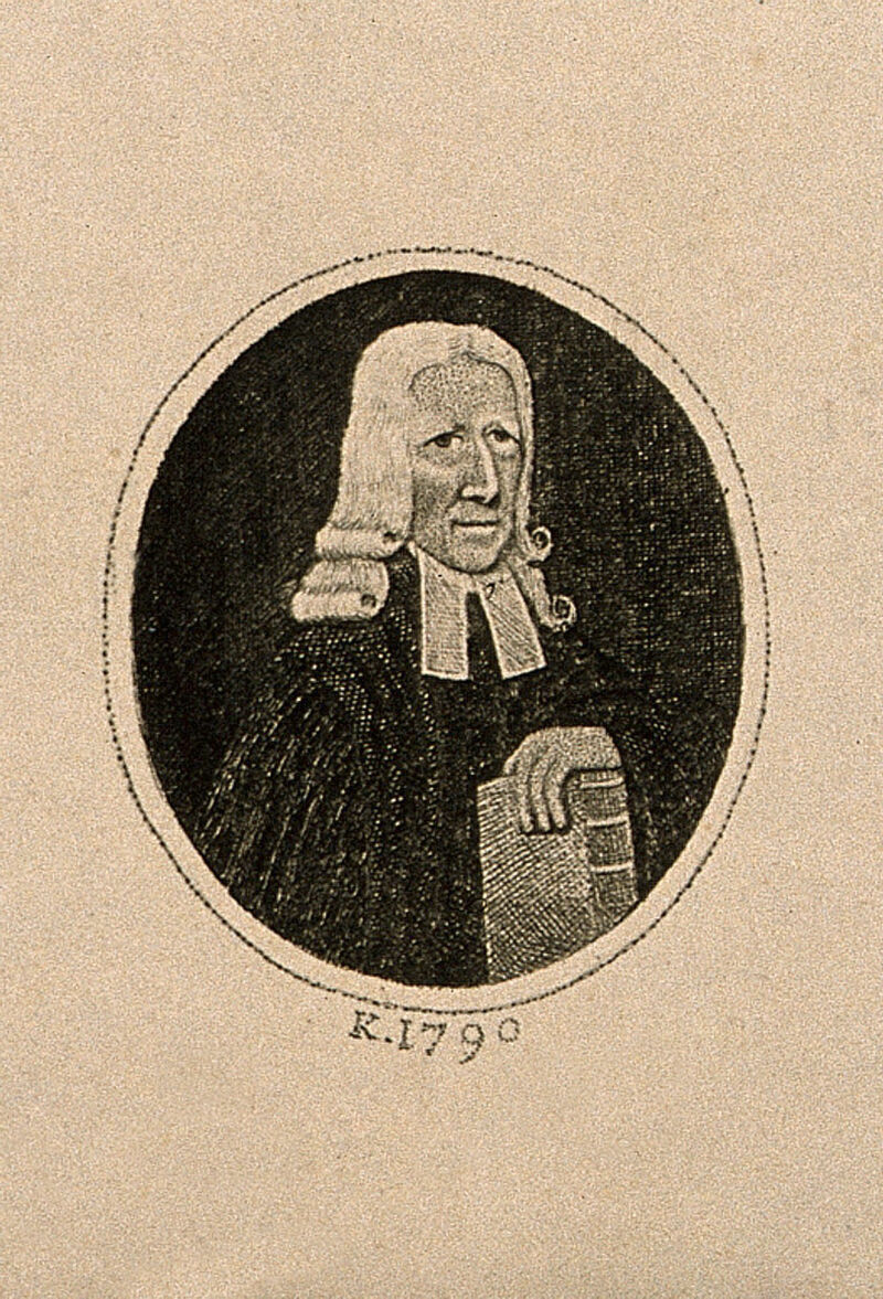 John Wesley. Etching by J. Kay, 1790., 1790, by John Kay