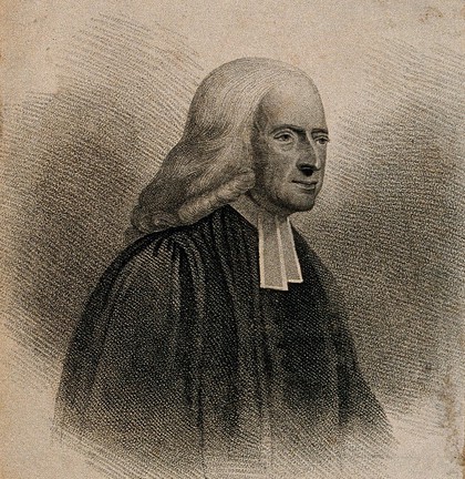 John Wesley. Stipple engraving by J. Posselwhite after J. Fittler after J. Barry.
