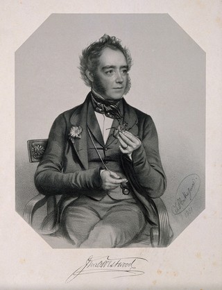 John Obadiah Westwood. Lithograph by T. H. Maguire, 1851.