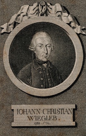 Johann Christian Wiegleb. Line engraving.