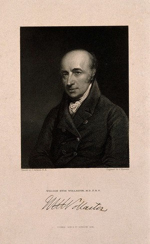 view William Hyde Wollaston. Stipple engraving by J. Thomson, 1835, after J. Jackson.