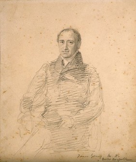 James Young. Pencil drawing, 1826 [?].