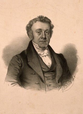 James Forbes Young. Lithograph by G. B. Black, 1846.