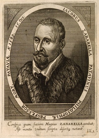 Jacobus Zabarella. Line engraving by C. Ammon, 1652.
