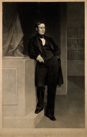 Matthew Jacob Chapman. Mezzotint by S. Bellin after H. Tidey, 1856.